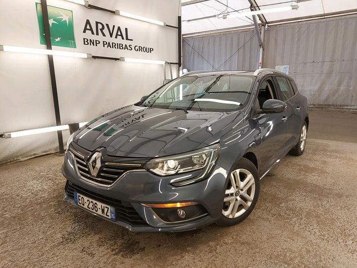 RENAULT MEGANE ESTATE 2017 vf1rfb00458606934