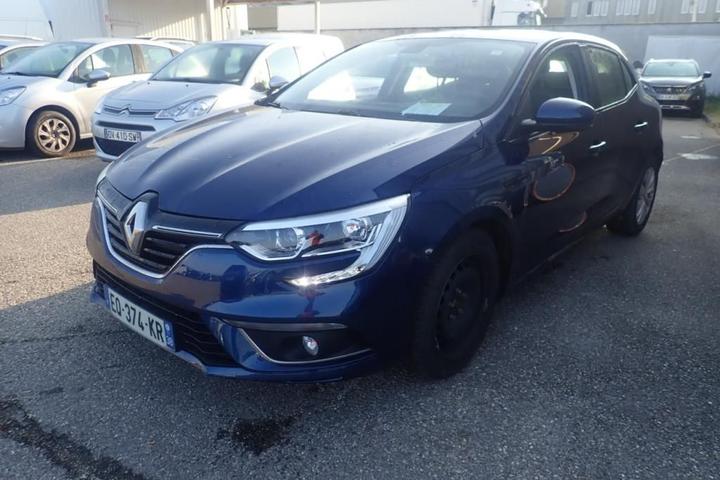 RENAULT MEGANE 5P 2017 vf1rfb00458721169