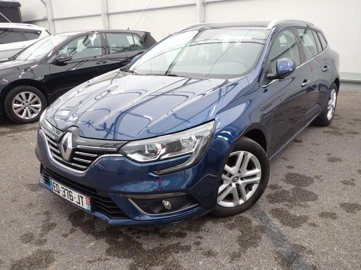 RENAULT MEGANE ESTATE 2017 vf1rfb00458891144