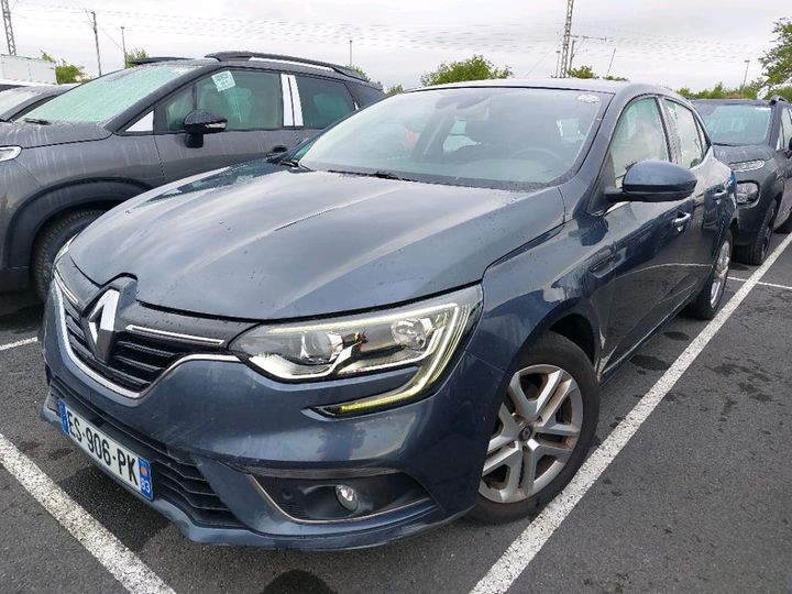 RENAULT MGANE BERLINE 2017 vf1rfb00459042075