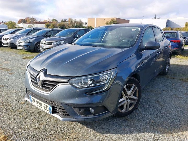 RENAULT MGANE BERLINE 2017 vf1rfb00757829520