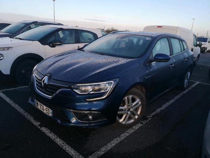 RENAULT MEGANE ESTATE 2017 vf1rfb00758060396