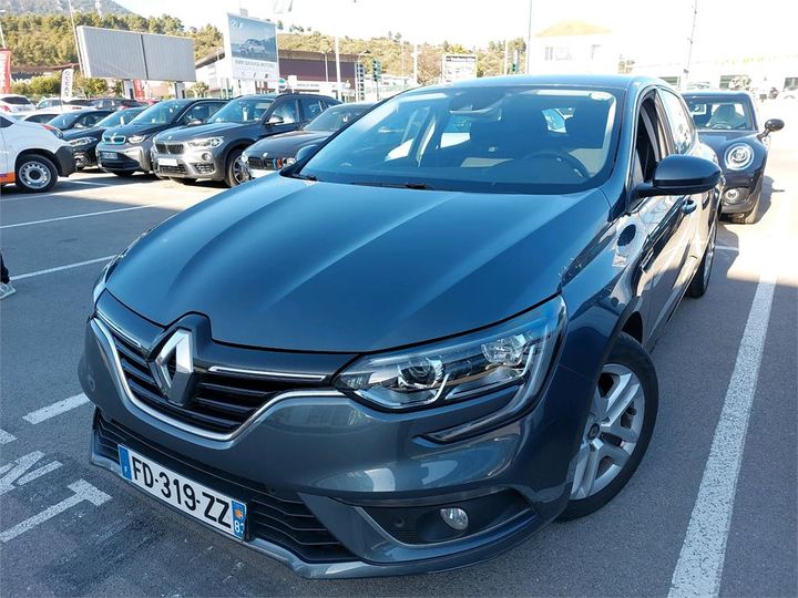 RENAULT MGANE BERLINE 2019 vf1rfb00762465775