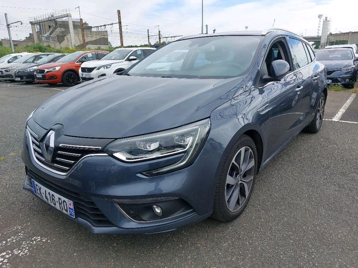 RENAULT MEGANE ESTATE 2017 vf1rfb00857501135