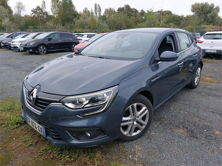 RENAULT MGANE BERLINE 2017 vf1rfb00857955000