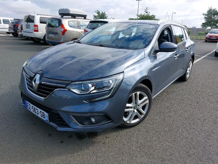 RENAULT MEGANE ESTATE 2018 vf1rfb00861296954