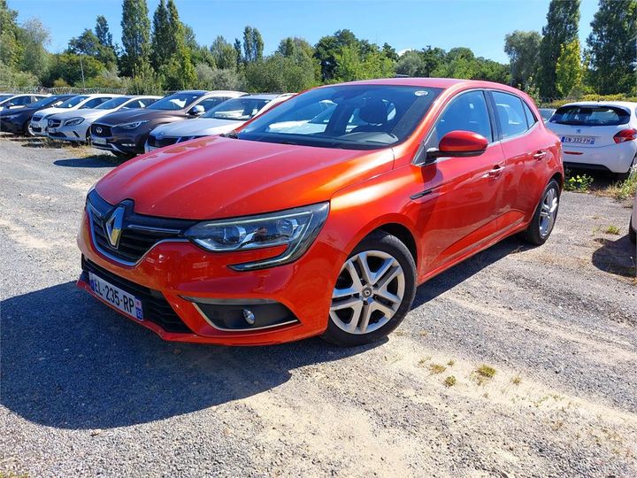 RENAULT MGANE BERLINE 2017 vf1rfb00957789117