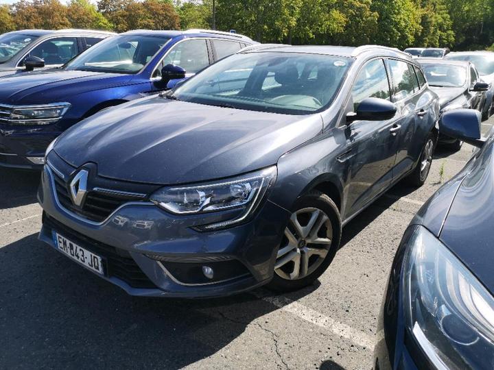 RENAULT MEGANE ESTATE 2017 vf1rfb00958179583