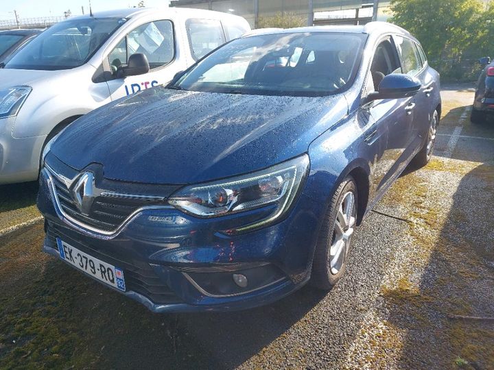 RENAULT MEGANE ESTATE 2017 vf1rfb00x57723644