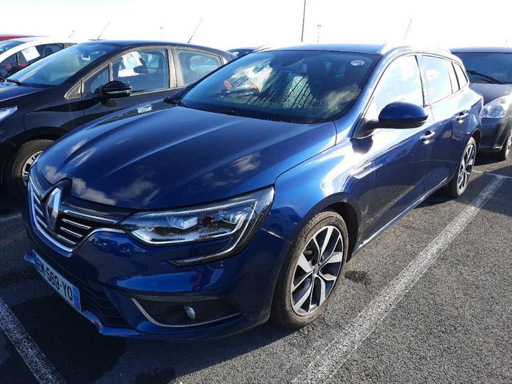 RENAULT MEGANE ESTATE 2017 vf1rfb00x58186557