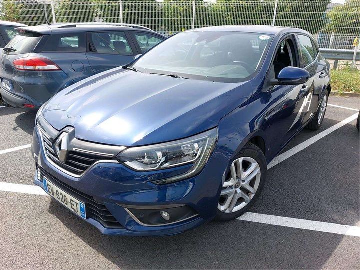 RENAULT MEGANE BERLINE 2018 vf1rfb00x59604061