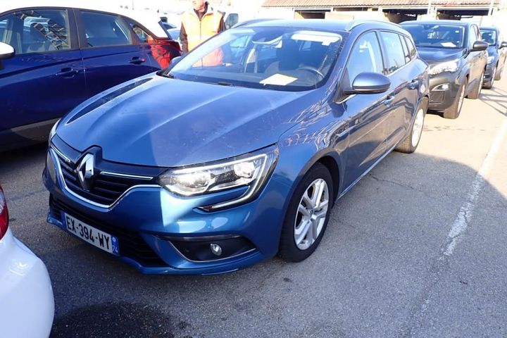 RENAULT MEGANE ESTATE 2018 vf1rfb00x60631301