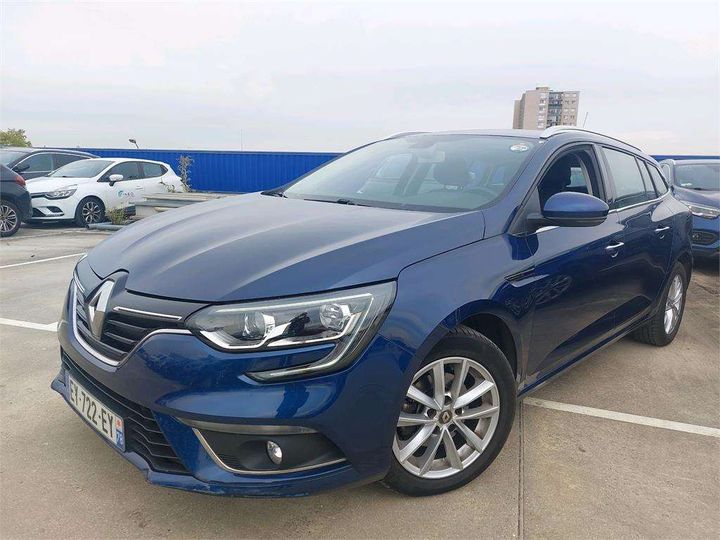 RENAULT MEGANE ESTATE 2018 vf1rfb00x60853840