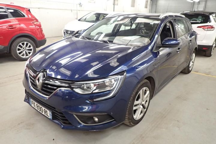 RENAULT MEGANE ESTATE 2019 vf1rfb00x63854100