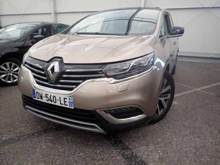 RENAULT ESPACE 5S 2015 vf1rfc00653490827