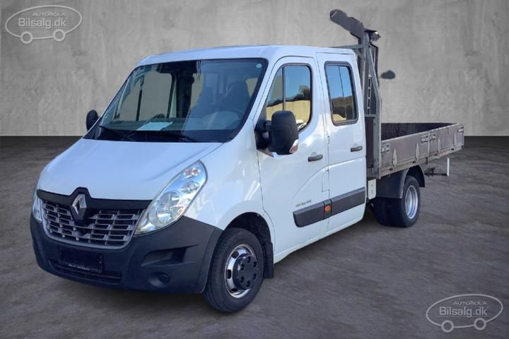 RENAULT MASTER FLATBED DOUBLE CAB 2017 vf1vb000256795135