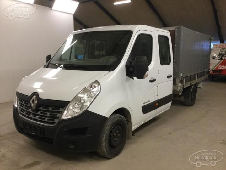 RENAULT MASTER FLATBED DOUBLE CAB 2017 vf1vb000458002597