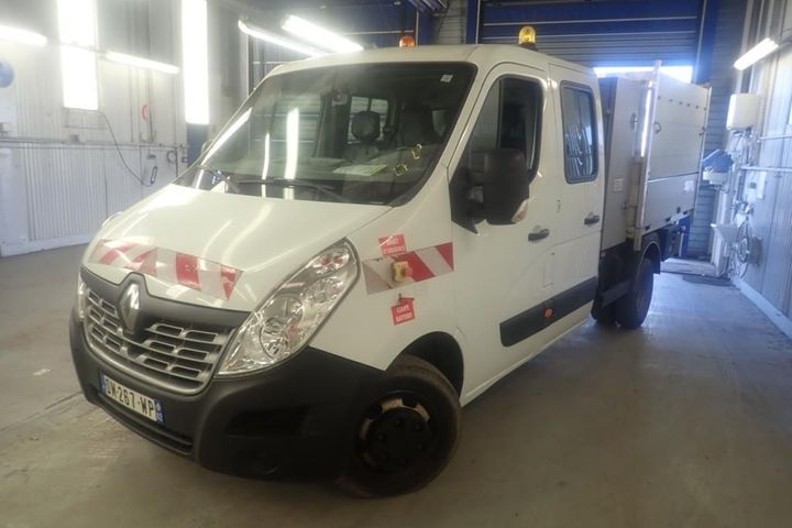 RENAULT MASTER CHASSIS DOUBLE CABINE 2014 vf1vbv6y351825552