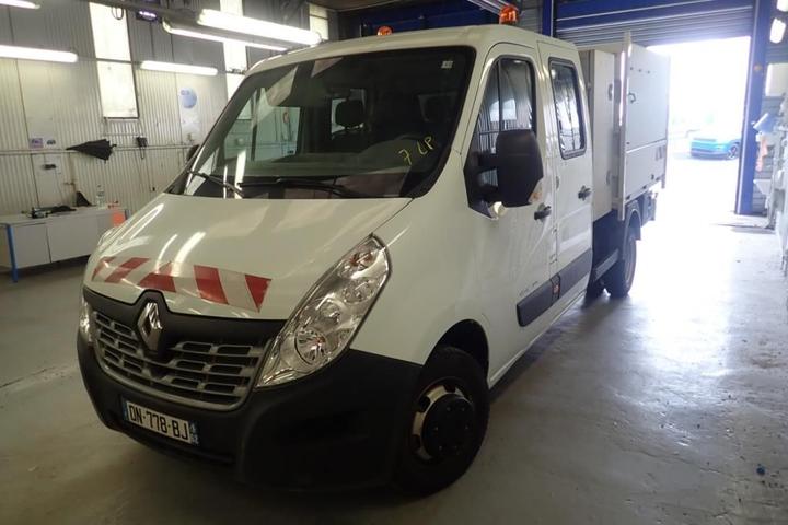 RENAULT MASTER CHASSIS DOUBLE CABINE 2015 vf1vbv6z351773659