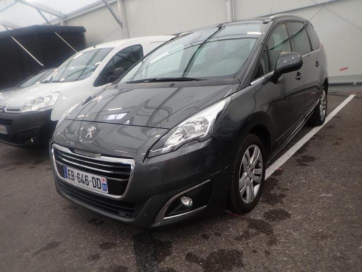 PEUGEOT 5008 7S 2016 vf30ebhztgs092484