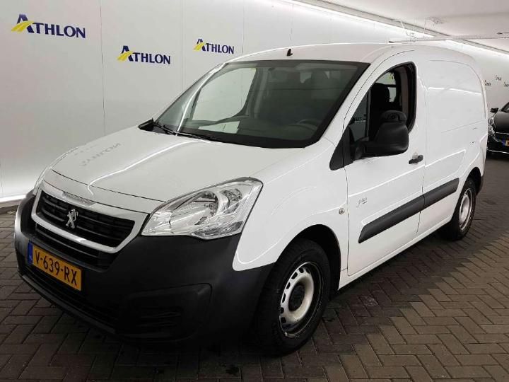 PEUGEOT PARTNER VAN 2018 vf37abhw6jj568183