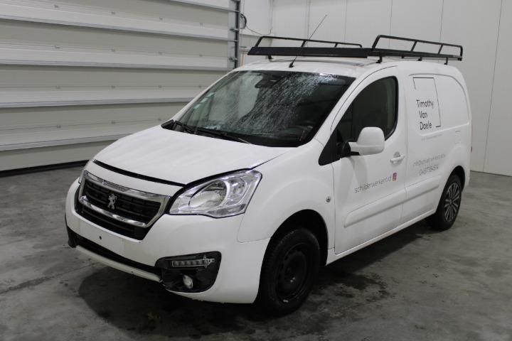 PEUGEOT PARTNER PANEL VAN 2018 vf37b5fk6jj580458