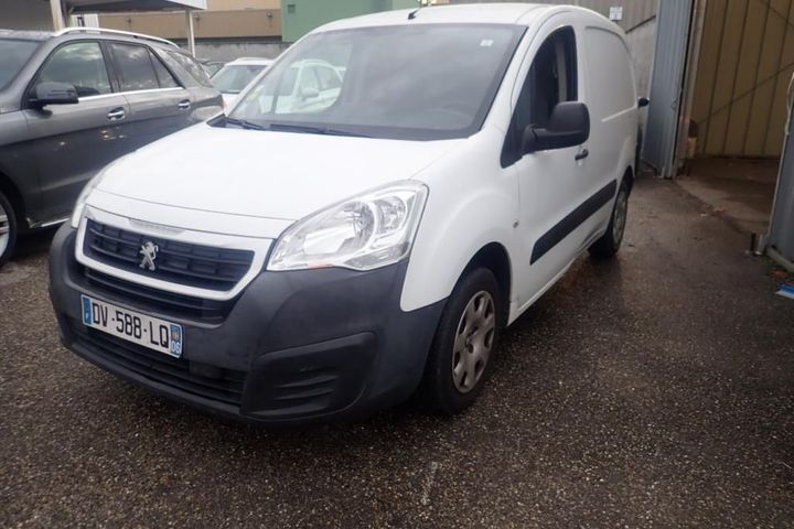 PEUGEOT PARTNER 2015 vf37bbhw6fn529307