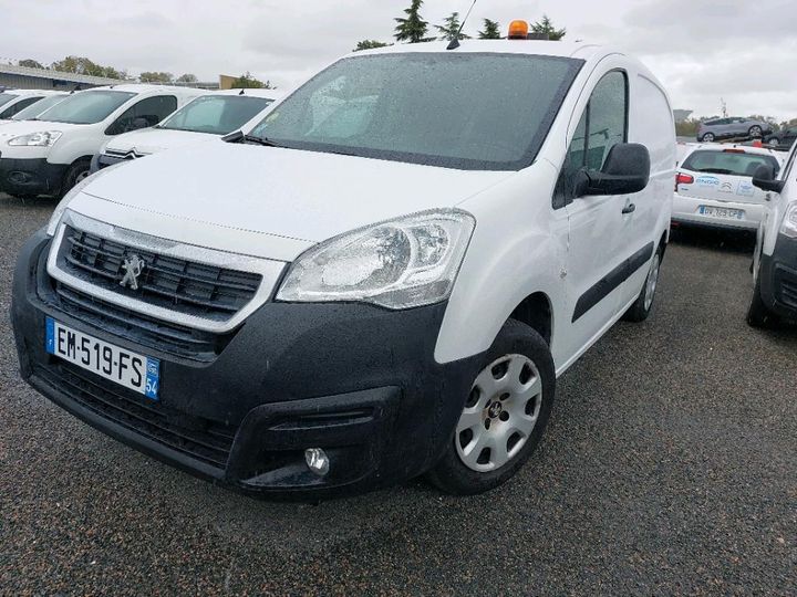 PEUGEOT PARTNER 2017 vf37bbhw6hj625094