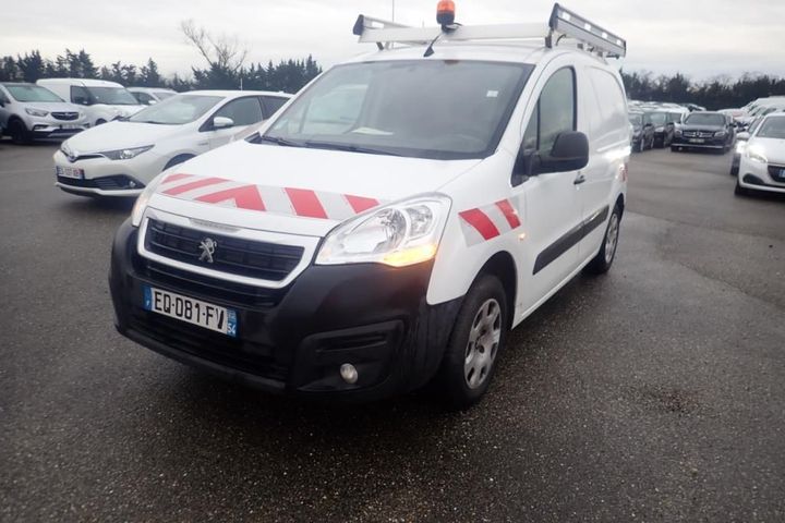 PEUGEOT PARTNER 2017 vf37bbhw6hn513095