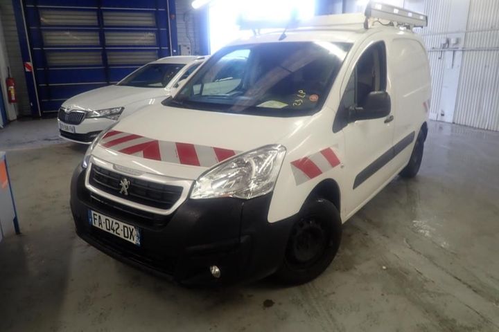 PEUGEOT PARTNER 2018 vf37bbhw6jn518754