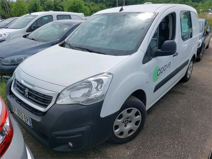 PEUGEOT PARTNER 2017 vf37bbhy6hj724955