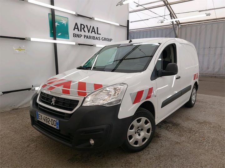 PEUGEOT PARTNER 2018 vf37bbhy6hj908804