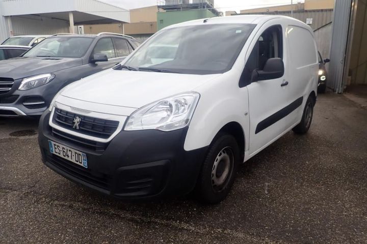 PEUGEOT PARTNER 2017 vf37bbhy6hn543729