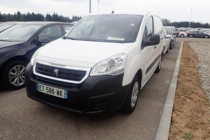 PEUGEOT PARTNER 2018 vf37bbhy6hn546807