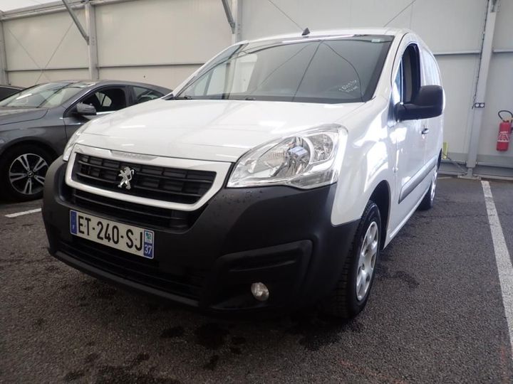 PEUGEOT PARTNER 2018 vf37bbhy6jn501045