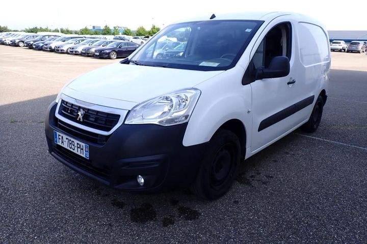 PEUGEOT PARTNER 2018 vf37bbhy6jn541756