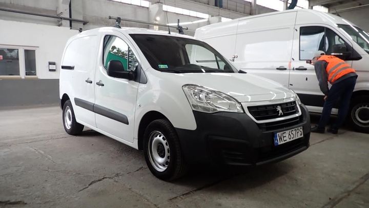 PEUGEOT PARTNER 2017 vf37cbhy6hj678588