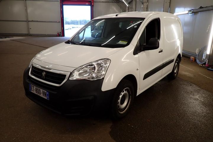 PEUGEOT PARTNER 2018 vf37dbhy6jj562239