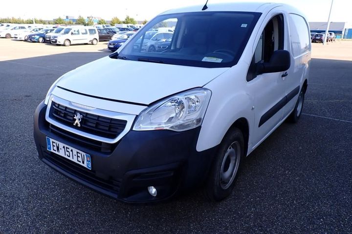 PEUGEOT PARTNER 2018 vf37dbhy6jj591925