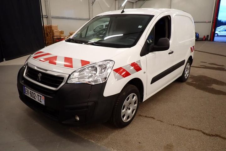 PEUGEOT PARTNER 2018 vf37dbhy6jj598180