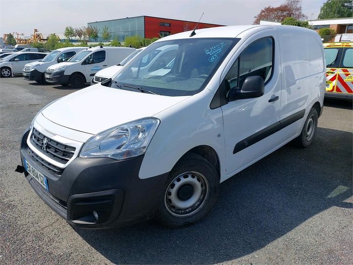 PEUGEOT PARTNER 2018 vf37dbhy6jn514160