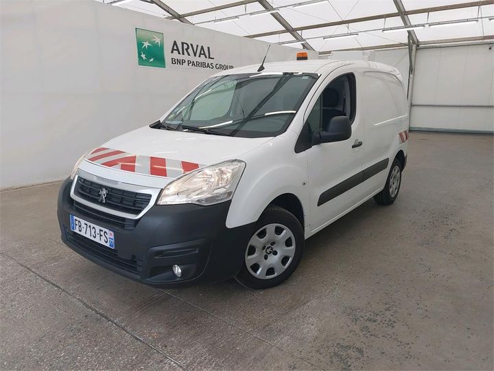 PEUGEOT PARTNER 2018 vf37dbhy6jn540018