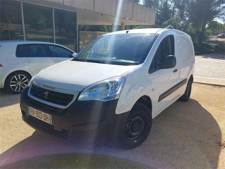 PEUGEOT PARTNER ELECTRIC 2018 vf37dzkyzjj625255