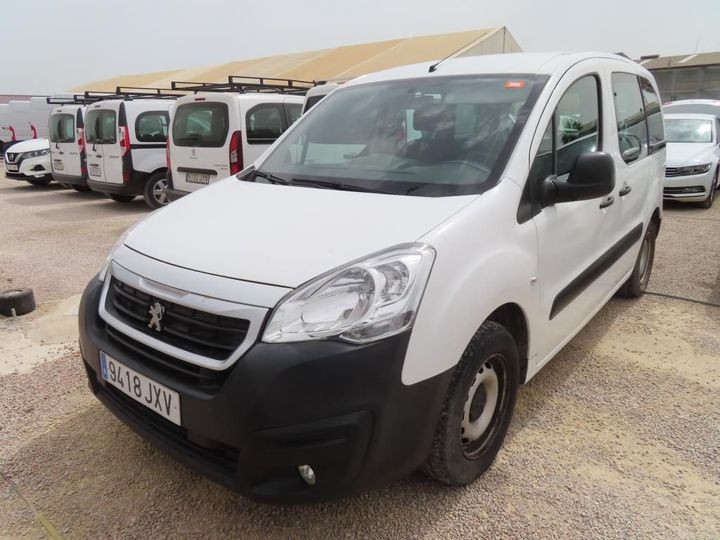 PEUGEOT PARTNER 2017 vf37jbhw6hn506151