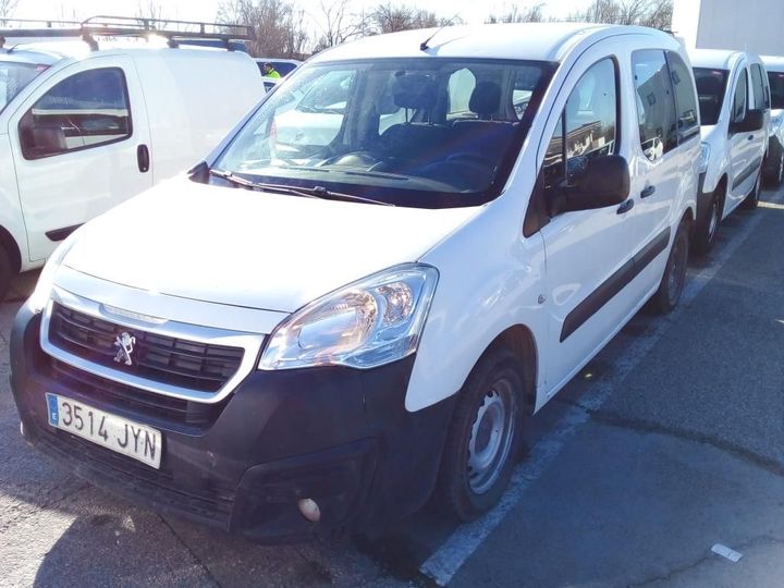 PEUGEOT PARTNER 2017 vf37jbhw6hn509181