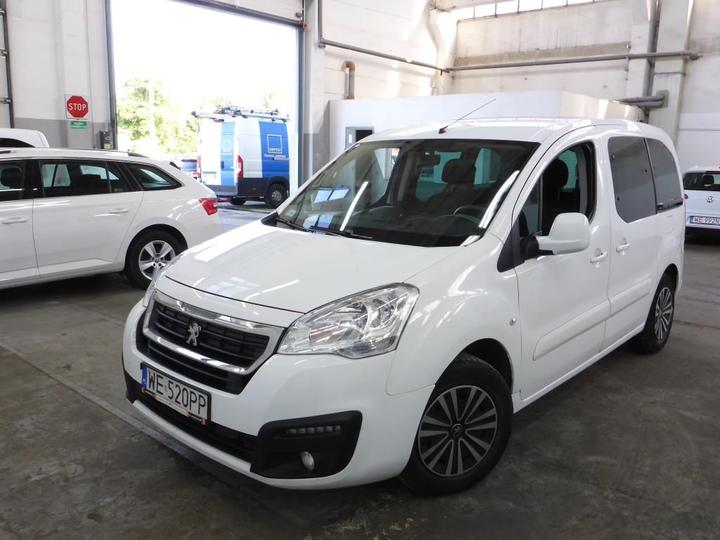 PEUGEOT PARTNER 2017 vf37jbhy6hj599987