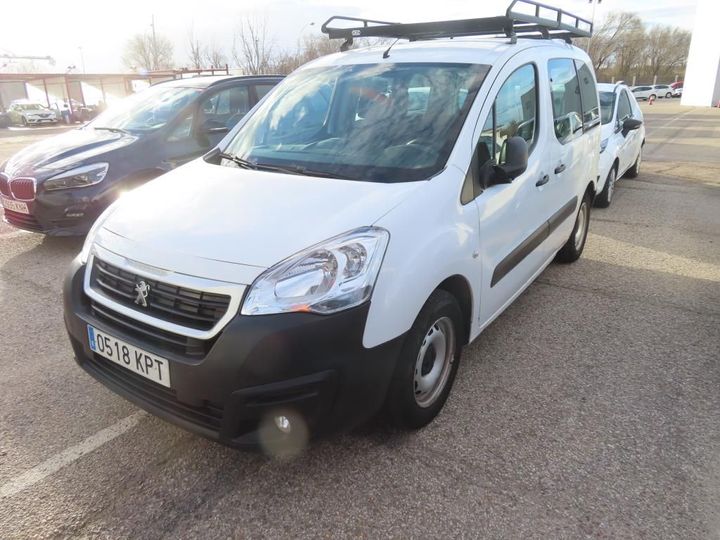 PEUGEOT PARTNER 2018 vf37jbhy6jj777813