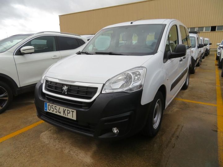 PEUGEOT PARTNER 2018 vf37jbhy6jj777819