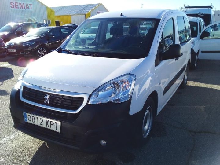 PEUGEOT PARTNER 2018 vf37jbhy6jj777830