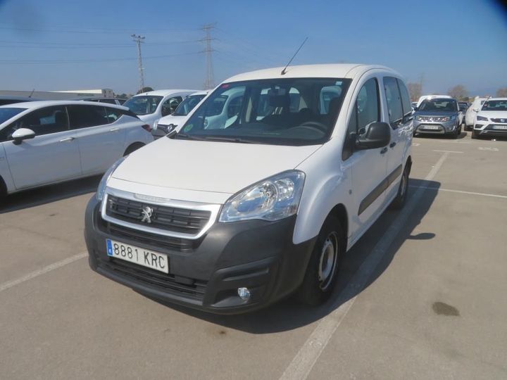 PEUGEOT PARTNER 2018 vf37jbhy6jj785570